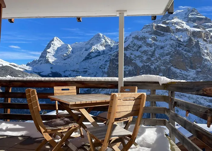 Apartament Nollen 6-bett-wohnung By Interhome Mürren