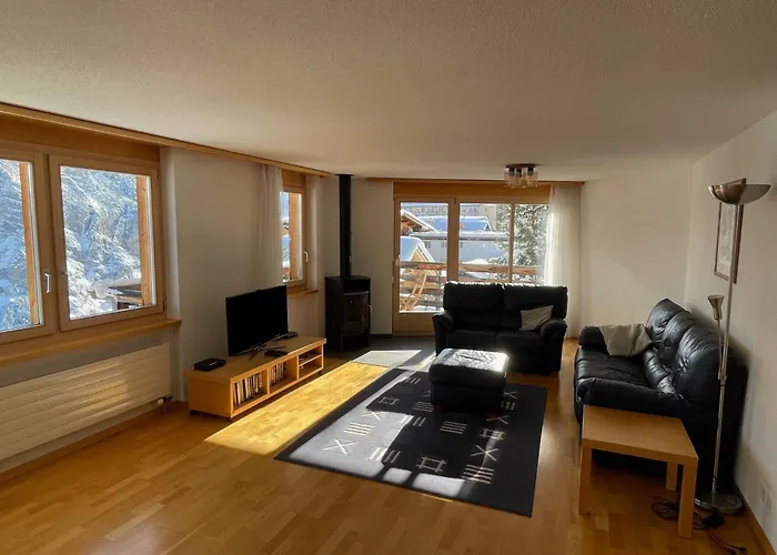 Apartman Nollen 6-bett-wohnung By Interhome Mürren